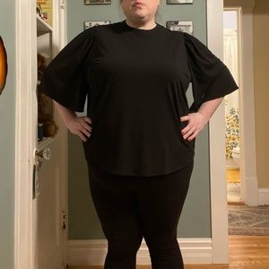 Universal Standard Flutter Sleeve Blouse - Large 22-24